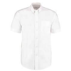 Kustom Kit Short Sleeve Classic Fit Workwear Oxford Shirt