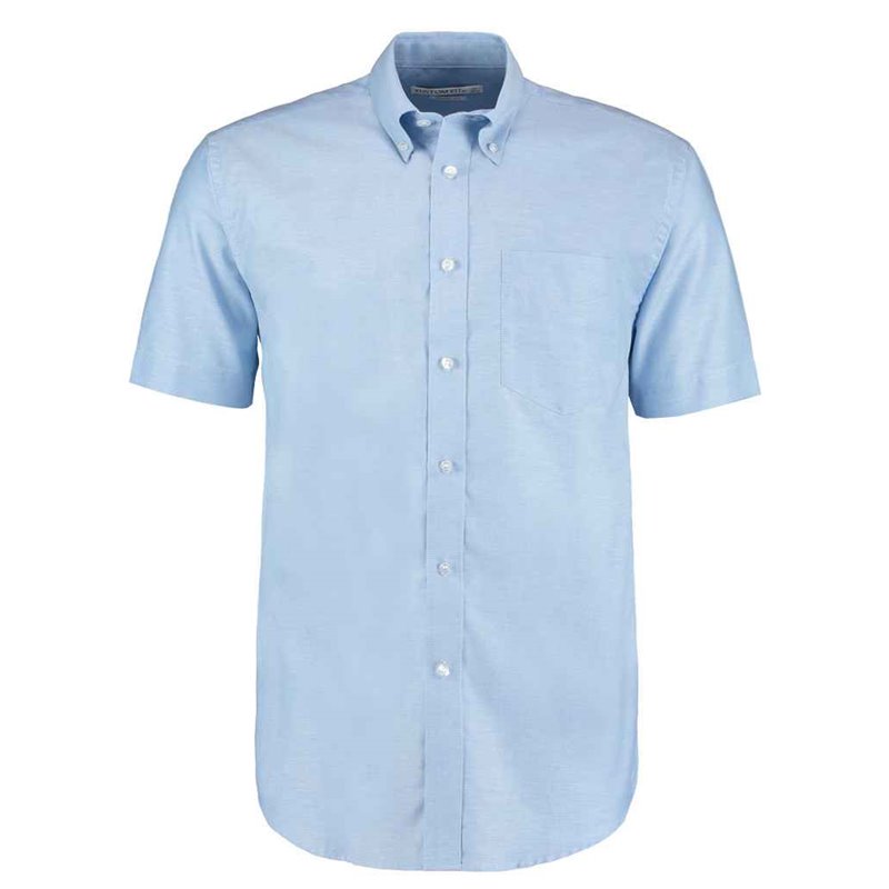 Kustom Kit Short Sleeve Classic Fit Workwear Oxford Shirt