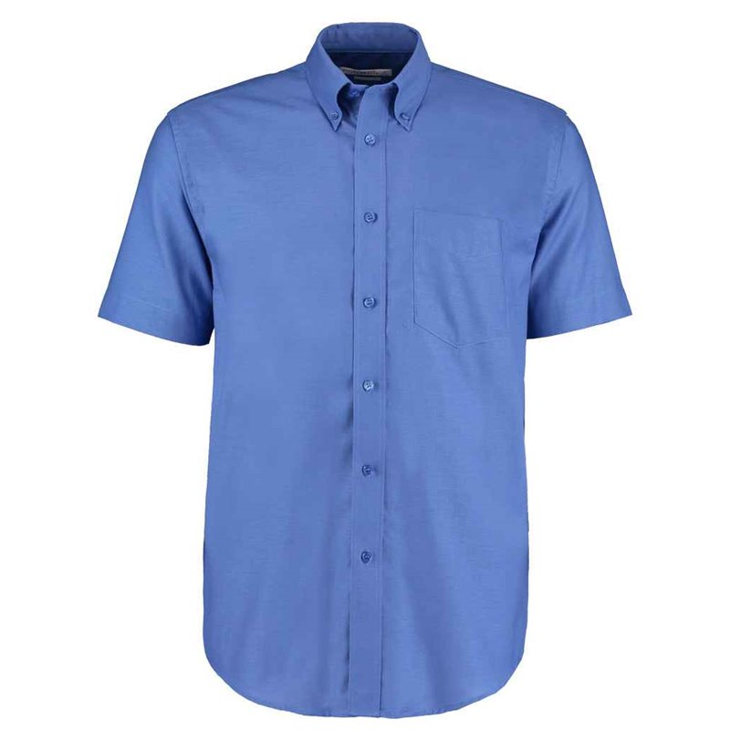Kustom Kit Short Sleeve Classic Fit Workwear Oxford Shirt