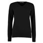 Kustom Kit Ladies Arundel Cotton Acrylic V Neck Sweater
