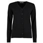 Kustom Kit Ladies Arundel Cotton Acrylic V Neck Cardigan