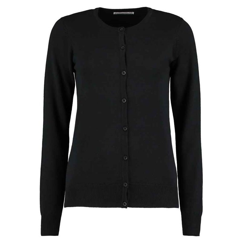 Kustom Kit Ladies Arundel Round Neck Cardigan