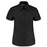 Kustom Kit Ladies Short Sleeve Tailored Workwear Oxford Shirt