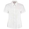 Kustom Kit Ladies Short Sleeve Tailored Workwear Oxford Shirt