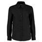 Kustom Kit Ladies Long Sleeve Tailored Workwear Oxford Shirt