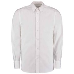 Kustom Kit Long Sleeve Tailored City Business Shirt