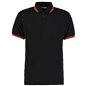 Kustom Kit Contrast Tipped Poly/Cotton Piqué Polo Shirt