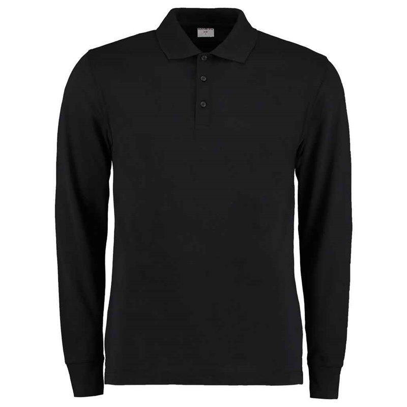 Kustom Kit Long Sleeve Poly/Cotton Piqué Polo Shirt