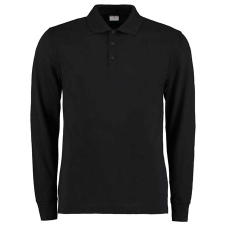 Kustom Kit Long Sleeve Poly/Cotton Piqué Polo Shirt