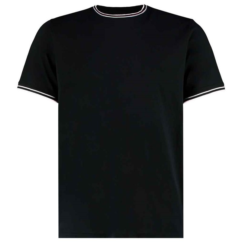 Kustom Kit Fashion Fit Tipped T-Shirt
