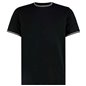 Kustom Kit Fashion Fit Tipped T-Shirt