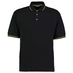 Kustom Kit St Mellion Tipped Cotton Piqué Polo Shirt
