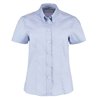 Kustom Kit Ladies Premium Short Sleeve Tailored Oxford Shirt