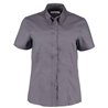 Kustom Kit Ladies Premium Short Sleeve Tailored Oxford Shirt