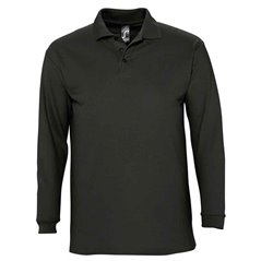 SOL'S Winter II Long Sleeve Cotton Piqué Polo Shirt