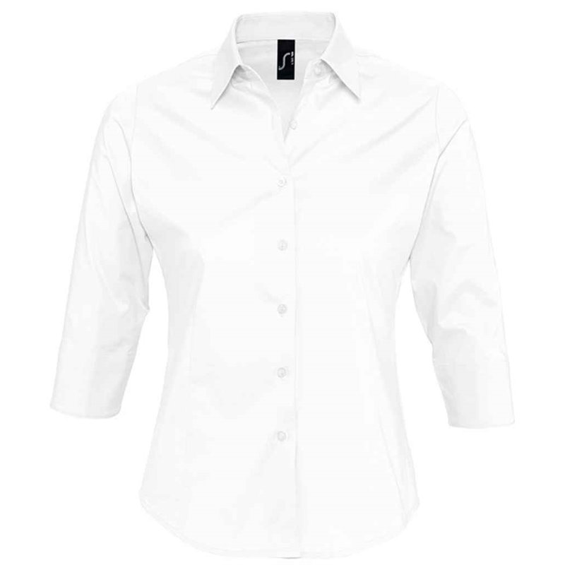 SOL'S Ladies Effect 3/4 Sleeve Fitted Shirt
