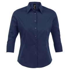 SOL'S Ladies Effect 3/4 Sleeve Fitted Shirt