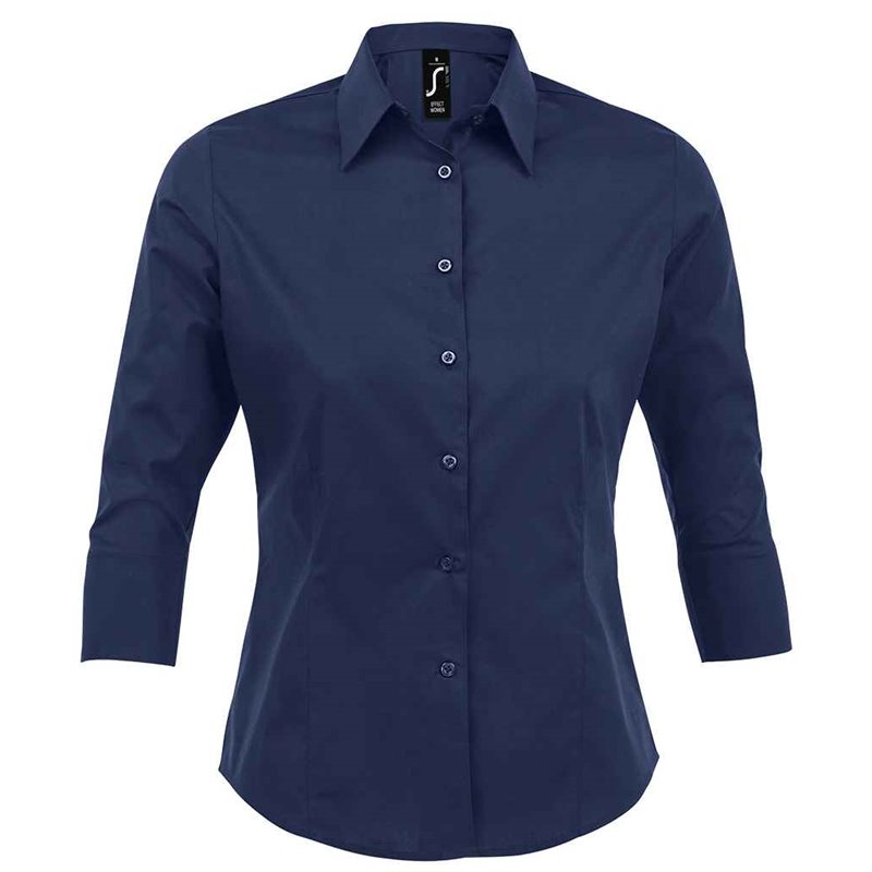SOL'S Ladies Effect 3/4 Sleeve Fitted Shirt