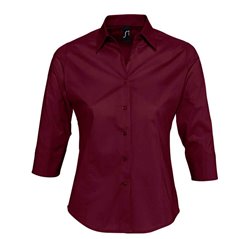 SOL'S Ladies Effect 3/4 Sleeve Fitted Shirt