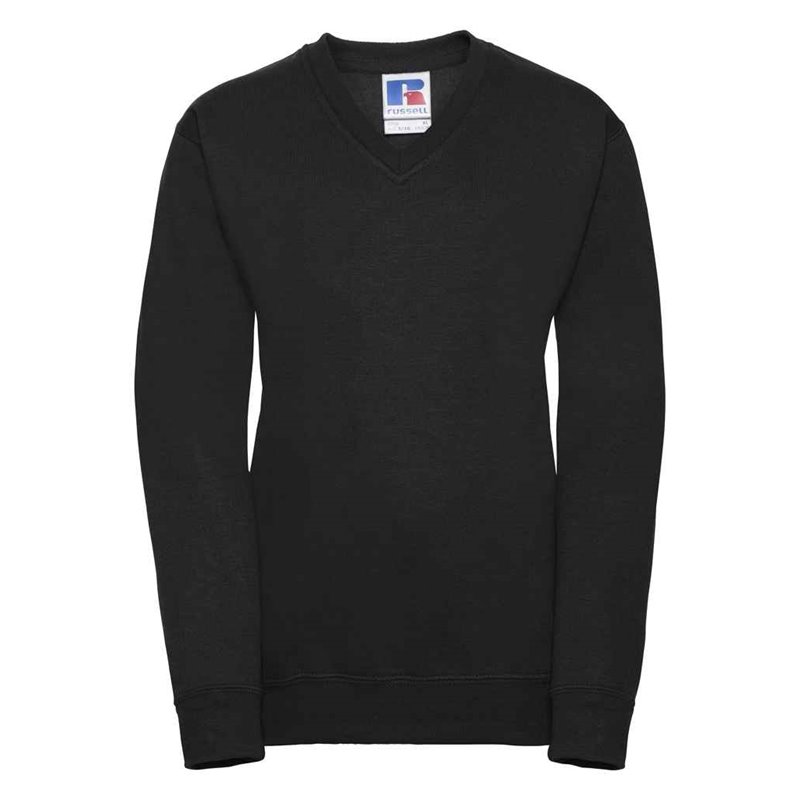 Russell Schoolgear Kids V Neck Sweatshirt