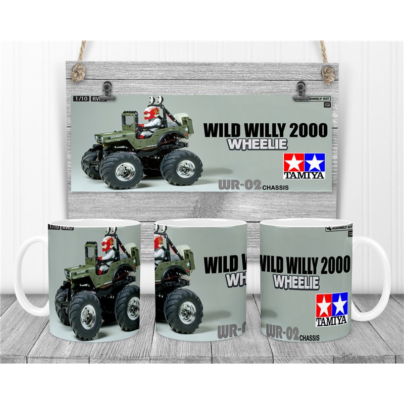 Tamiya Wild Willy Novalty Coffee Mug Tamiya Wild Willy Novalty Coffee Mug