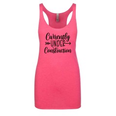 Funny Gym Quote Racer Back Gym Vest