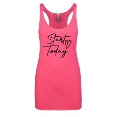 Funny Gym Quote Racer Back Gym Vest