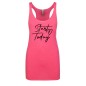 Funny Gym Quote Racer Back Gym Vest