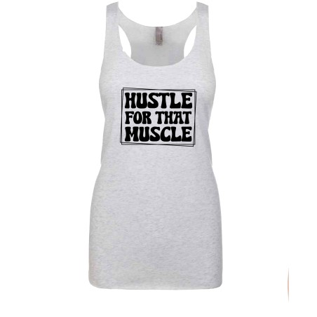 Funny Gym Quote Racer Back Gym Vest