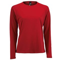 SOL'S Ladies Sporty Long Sleeve Performance T-Shirt