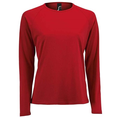 SOL'S Ladies Sporty Long Sleeve Performance T-Shirt