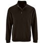 SOL'S Stan Contrast Zip Neck Sweatshirt